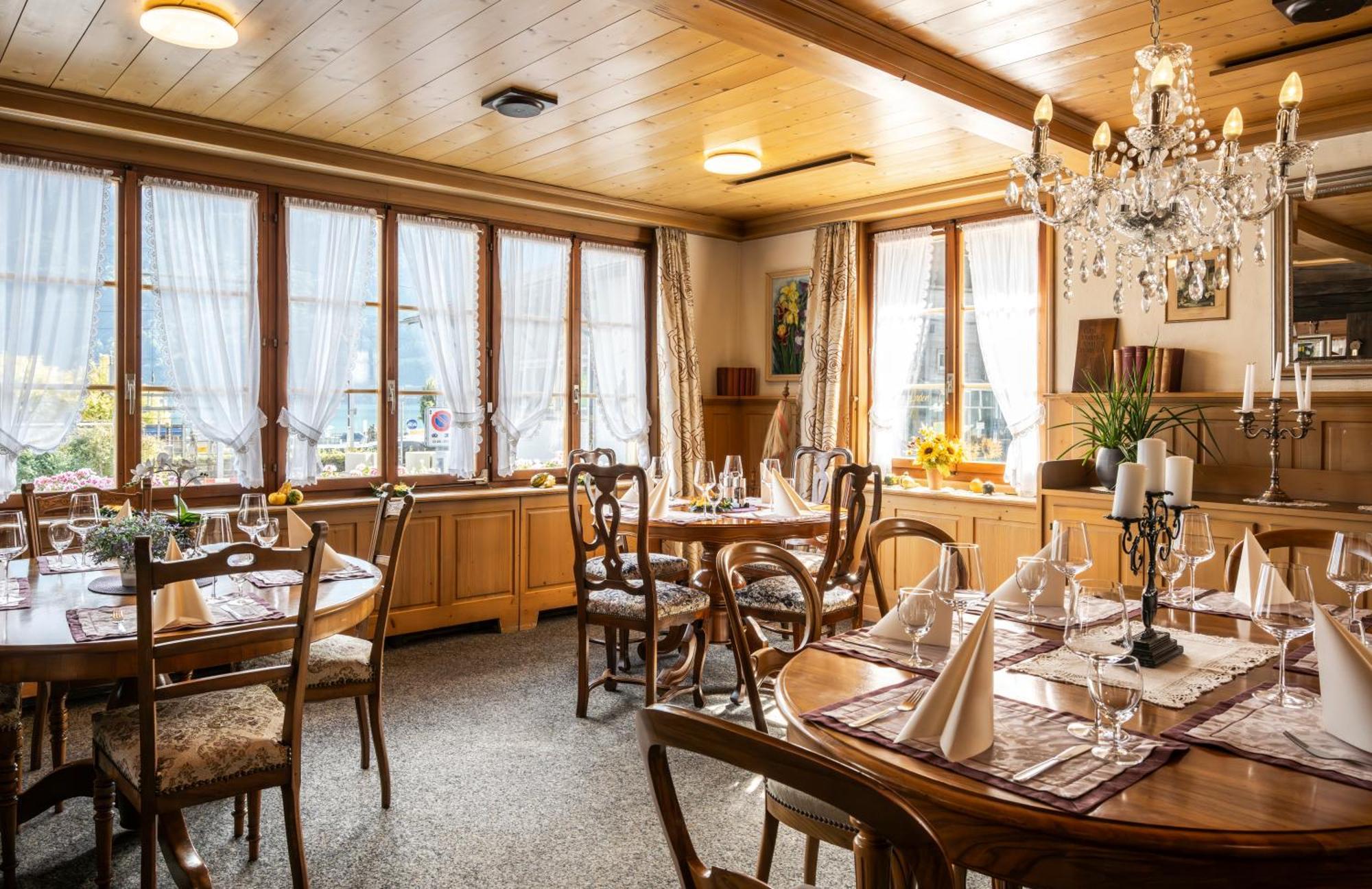 Hotel Weisses Kreuz Brienz  Exterior foto