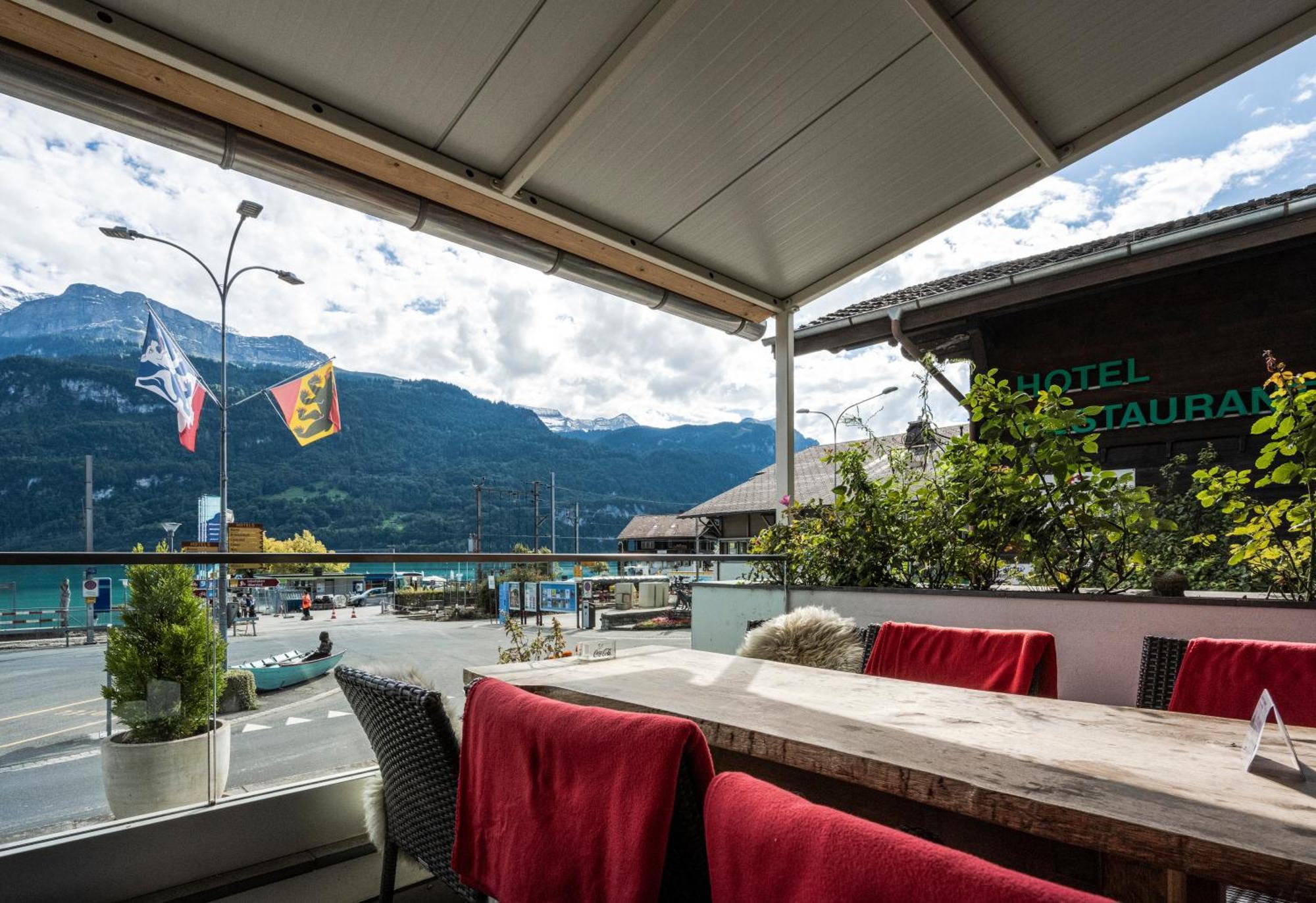 Hotel Weisses Kreuz Brienz  Exterior foto
